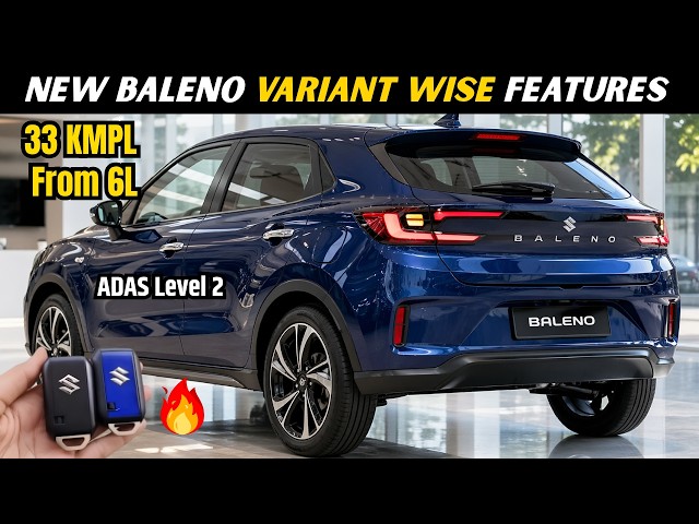 🔥 New Baleno Facelift Variants Explained! Price List, Interior, Safety & Engine! New vs Old Baleno