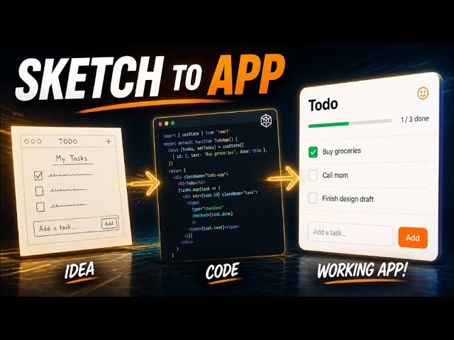 From Paper Sketch to Working App with Claude Code