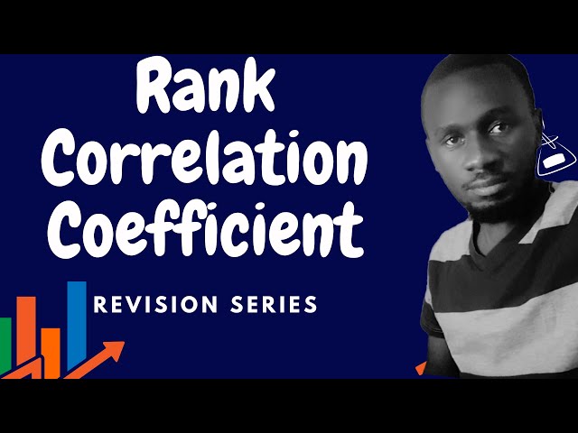 Quantitative techniques questions and answers | Spearmans Rank Correlation Coefficient