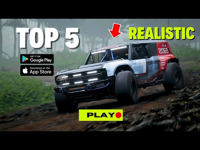 TOP 5 BEST😱 MOBILE DRIVING GAMES (OFFROAD SIMULATORS) 2024