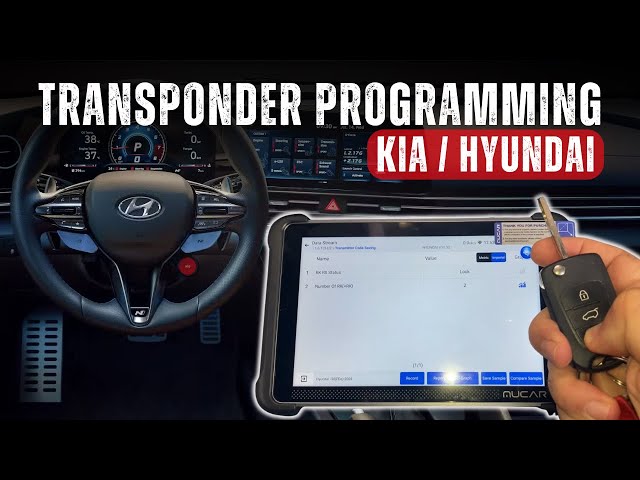 KIA & Hyundai Transponder Programming | Remote Programming | MUCAR 892 BT Scan Tool