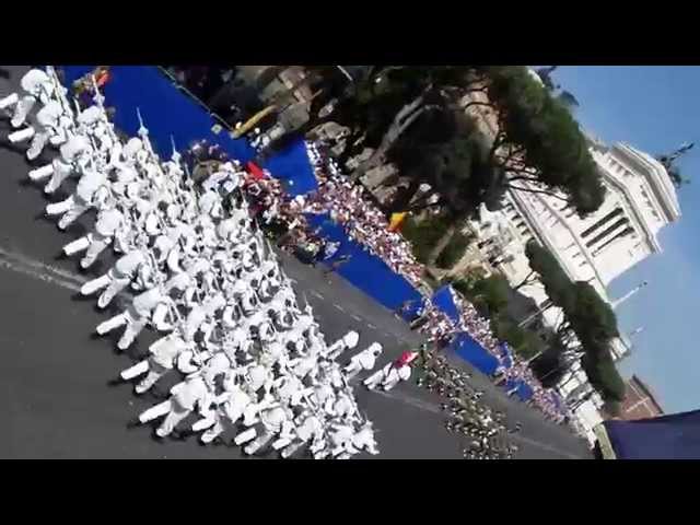 Banda Musicale Alpini Parata Militare Roma 2 Giugno 2015