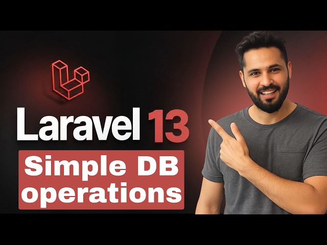 Laravel 13 tutorial #31 Database CRUD Operations | Insert, Update & Delete Data #laravel