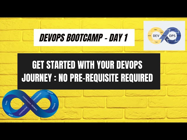 Day 1- Ultimate Devops Bootcamp Course 2024 for Everyone -  Devops Guide From Scratch