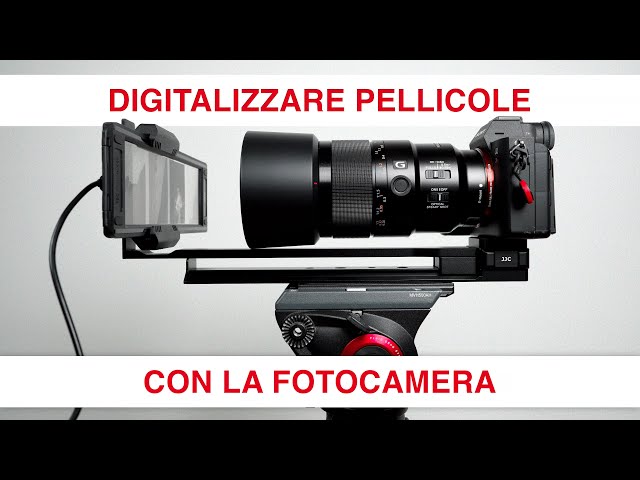 Digitalizzare pellicole 35mm e formato 120 con la fotocamera: sistema universale di JJC