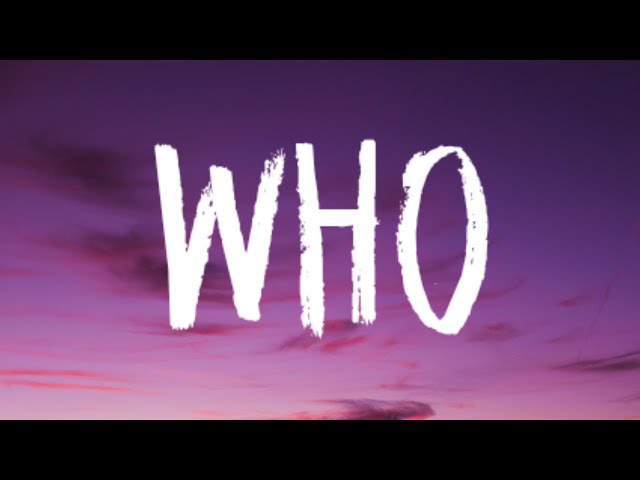 지민 (Jimin) - Who (Lyrics)