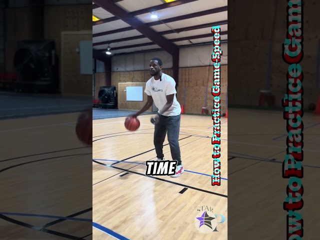 Pt 1 - Practice Game Speed| #gamespeed #basketballskills