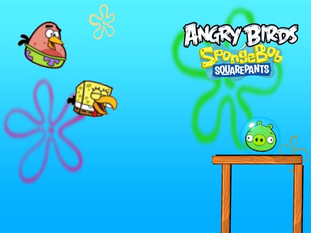Angry Birds Spongebob SquarePants Fan-Game (GamePlay) (HTML Version) (Link in the description Below)