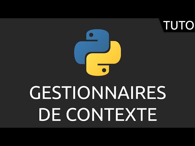 Python Tutorial - Context Managers