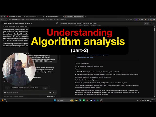 Algorithm Analysis Explained |  part 2