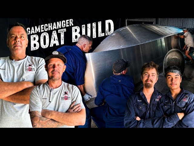 Our First Ever Boat Build from Scratch | GAMECHANGER