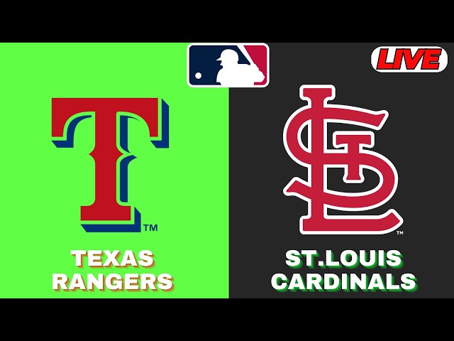 🔴LIVE : Texas Rangers Vs St. Louis Cardinals | MLB 2026 | MLB Live Baseball Score