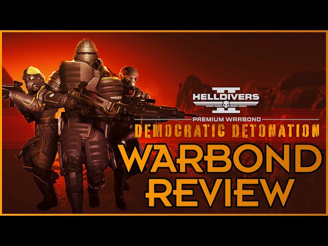 Democratic Detonation: The Best Warbond in Helldivers 2 - Warbond Review