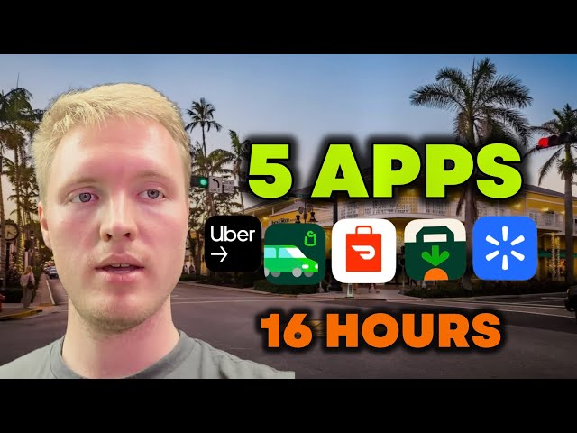 I Tried Multi-Apping Delivery Apps in Florida for 16 Hours (Sarasota)