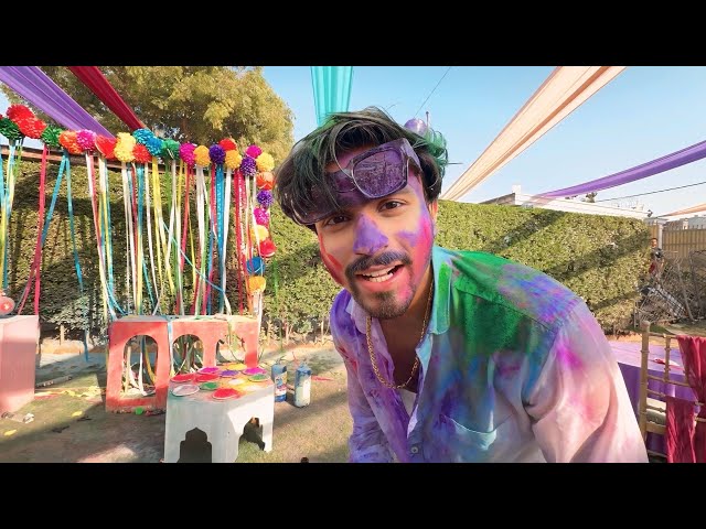 YouTubers Ki Holi Party😍