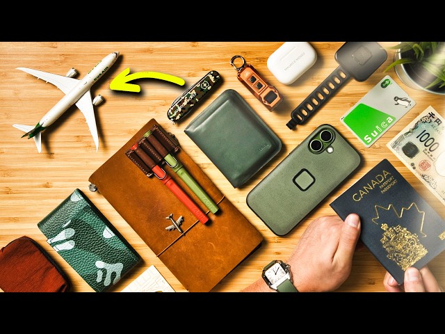 My Travel EDC Non-Negotiables (after 350+ Flights)