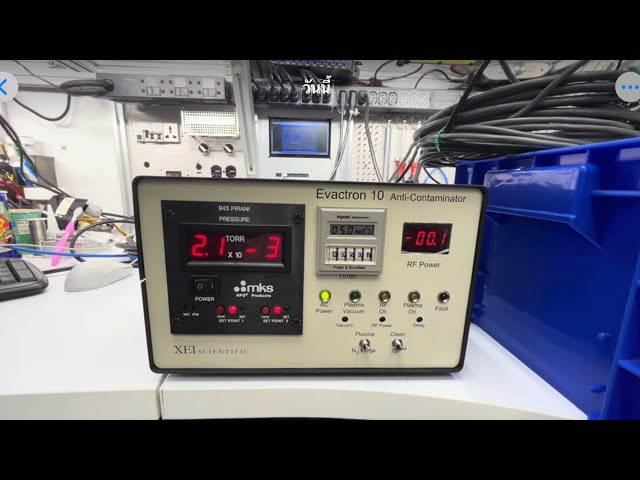 XEI EVACTRON 10 RF Plasma Cleaner Test | Anti-Contaminator De-Contaminator