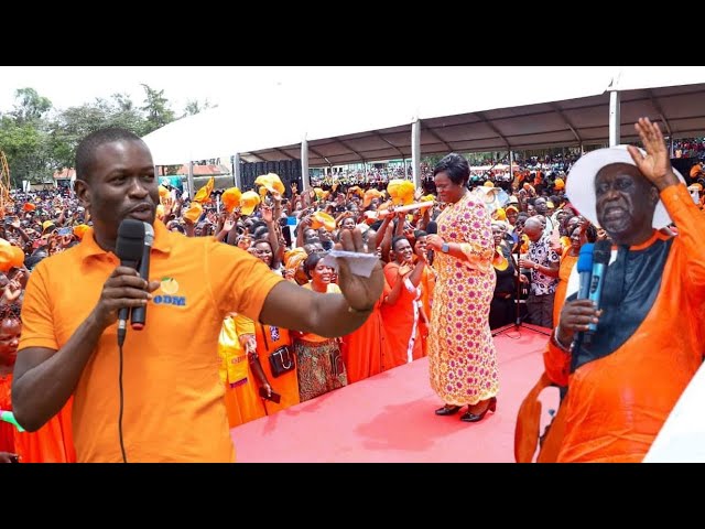 Live: Oburu, ODM Leaders Hold The Lake Community Dialogues: Unity Through Conversation.