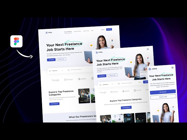 Complete Website UI/UX Design in Figma From Scratch | Full Web Design Process Tutorial
