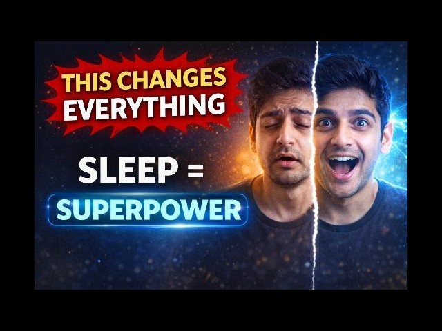Sleep Is a Superpower | The Science of Better Sleep for Energy, Focus & Mental Health