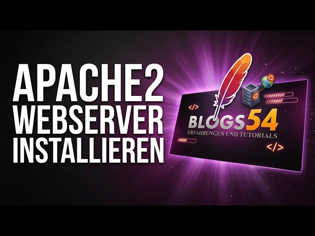Apache2 Webserver installieren – Der eigene Webserver Teil 2