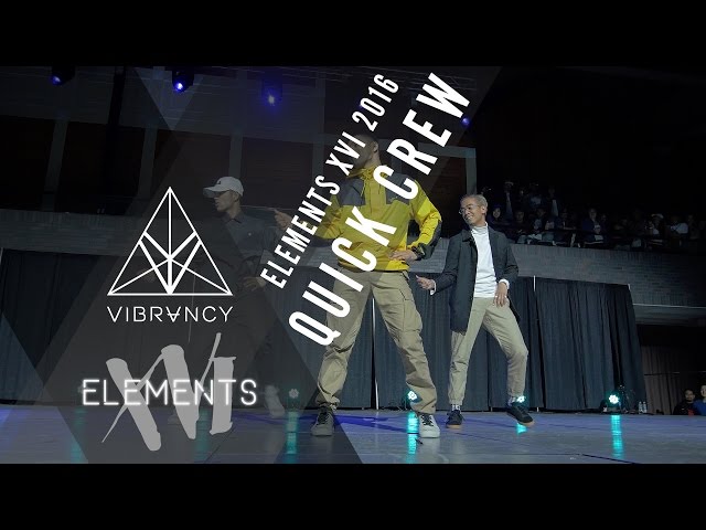 Quick Crew | Elements XVI 2016 [@VIBRVNCY 4K Front Row] @thequickstyle #elementsxvi