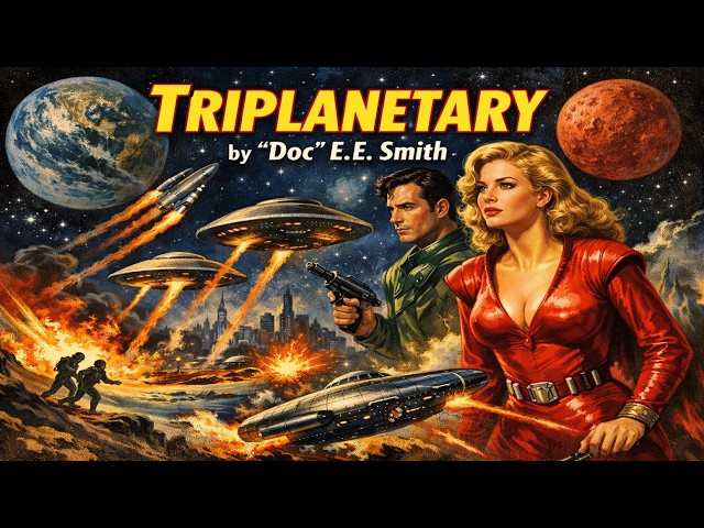 Triplanetary by "Doc" E.E. Smith | Full Classic Science Fiction & Space Opera Audiobook