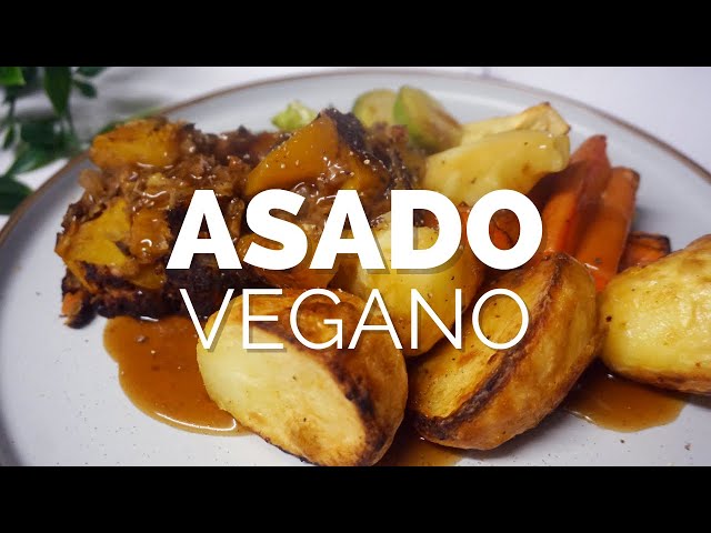 ASADO VEGANO | recetas veganas para Navidad 🎄