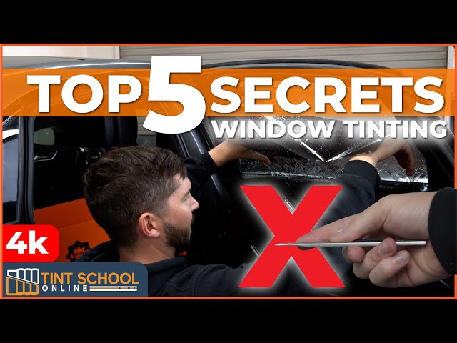❎ Top 5 MISTAKES ❎ Bad Window Tint Installs | PRO TINT TRAINING | How To Tint Windows