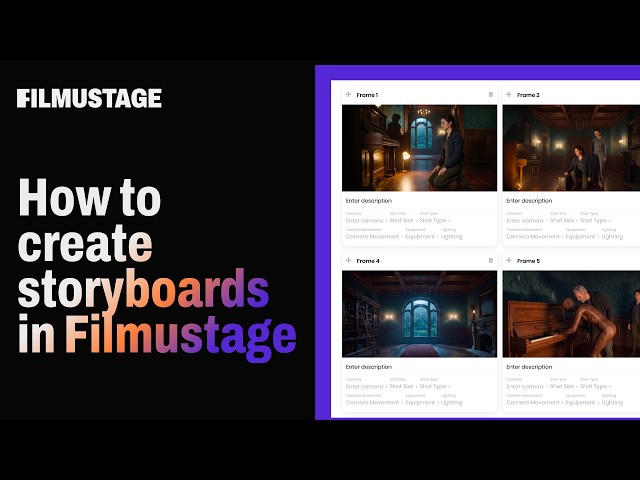 How to Create a Storyboard From Your Script (AI Storyboard Tutorial)