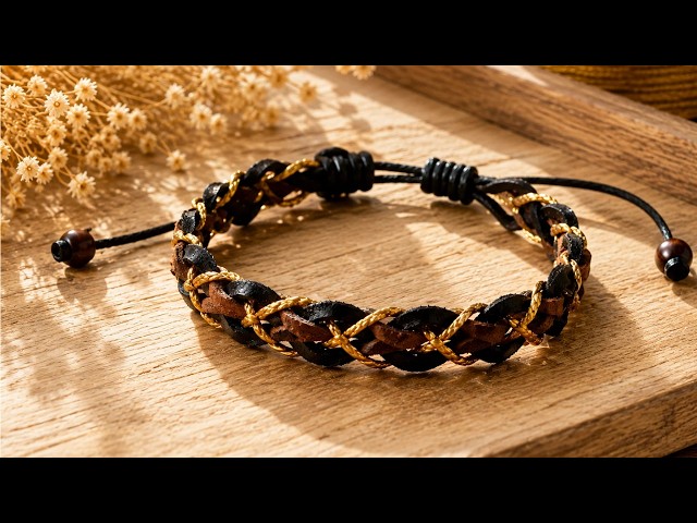 🔴Make This Best-Selling Leather Bracelet in Just 5 Minutes