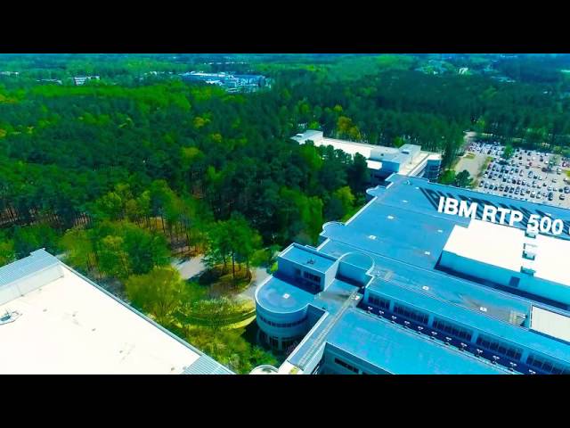 IBM RTP, NC (Research Triangle Park) Fly over