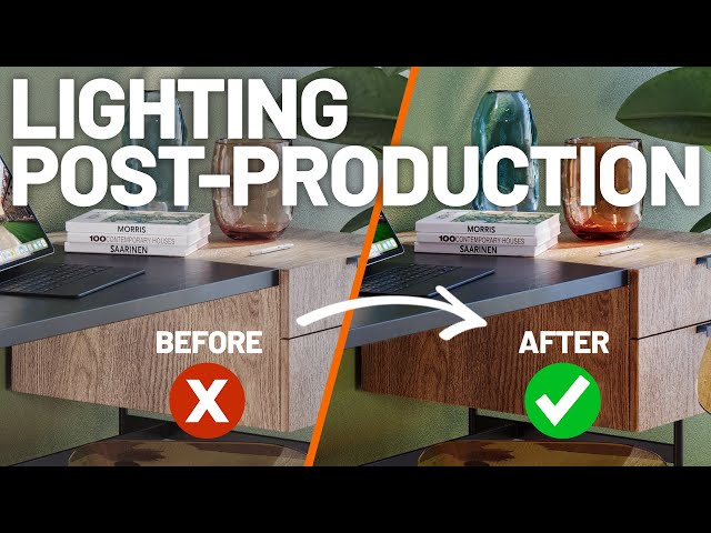 Rendering Post-production | Photoshop (for 3D ARTISTS)