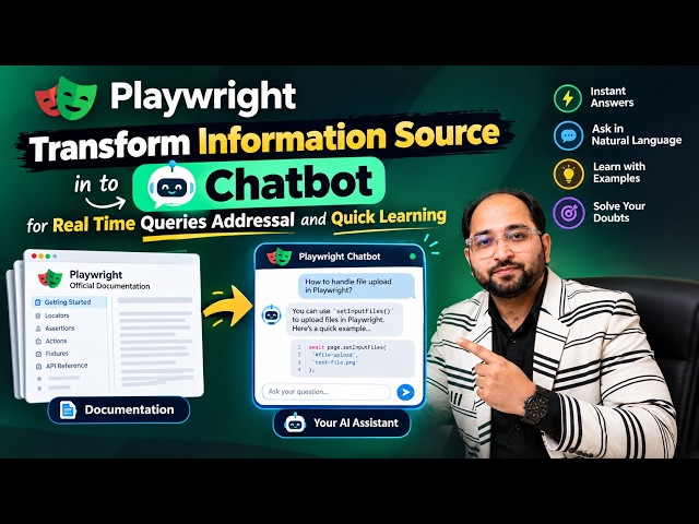 Transform Information Source to chatbot | Learning become easy