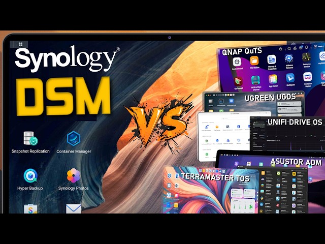Synology DSM vs Everyone Else's NAS Software (in 2026)