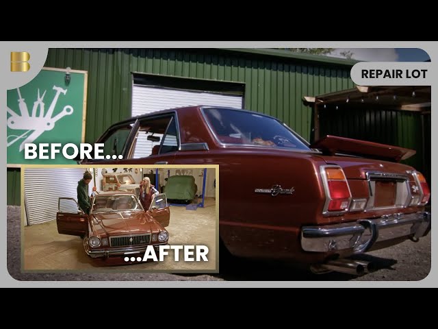 Toyota Corona’s Unique Transformation - Repair Lot - Car Show