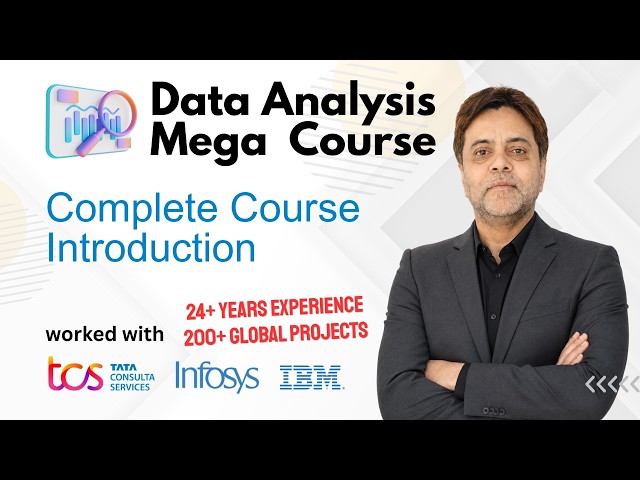 0 - Complete Course Introduction | Zero to Job-Ready | Data Analysis Mega Course (2026)