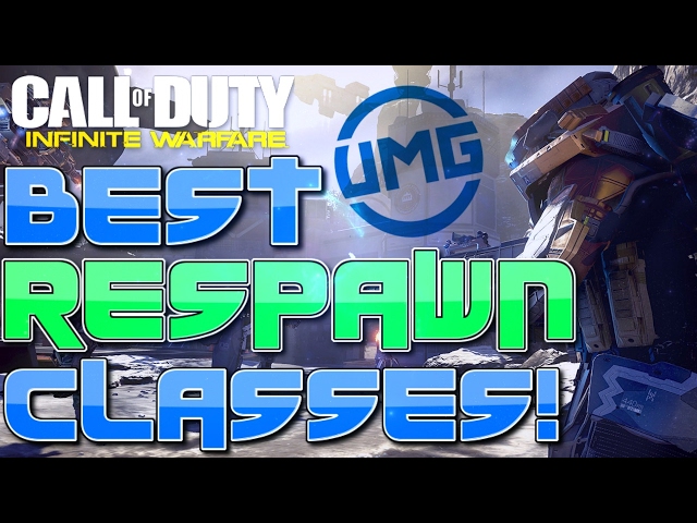 Best Competitive Classes for RESPAWN in COD IW! (Infinite Warfare MLG Class Setups) Hardpoint/Uplink