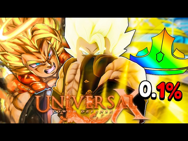 Obtaining UNRIVALED SSJ GOGETA In Universal Tower Defense X!
