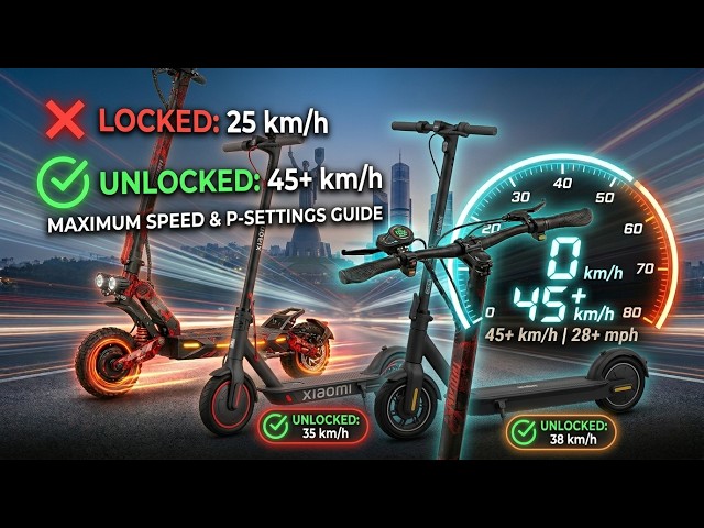 How to UNLOCK Every Electric Scooter in 2026 | Bypass Speed Limiters + Remove Speed Limiter