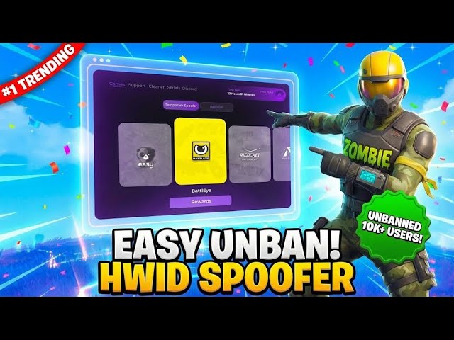 HWID Spoofer - Get Unbanned In SECONDS! (Safe)