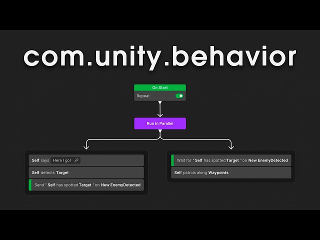 Using and Customizing Unity's NEW Behavior Graph