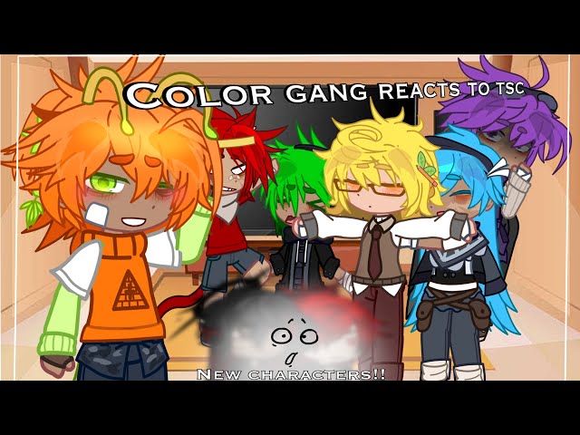 // color gang + tsc n purple reacts to TSC!!!🧡💚//