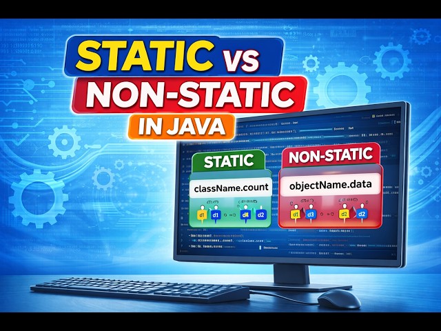 Static vs Non-Static in Java