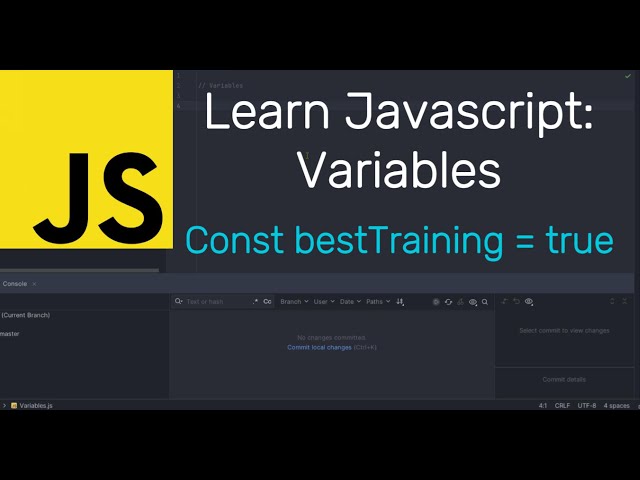 Learn JavaScript Variables & Data Types | JavaScript Course | Episode 1