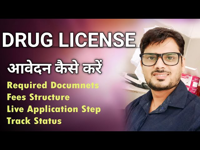 Drug License Online Apply I Retail Medical Store License I MP Drug License