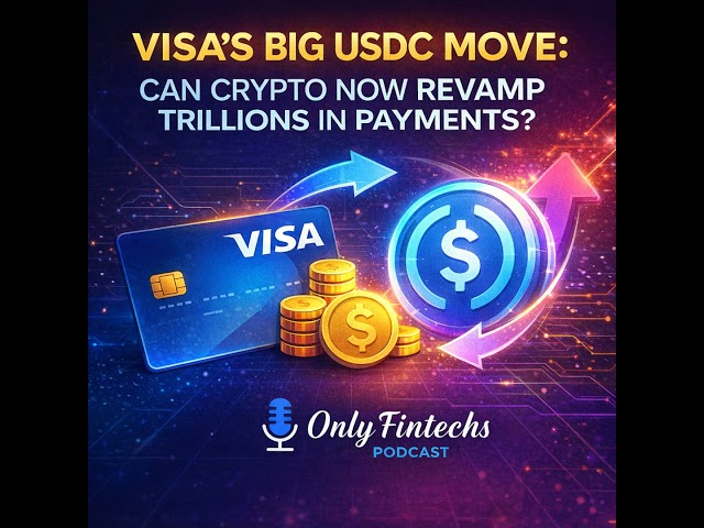 Visa Goes On-Chain: USDC Settlement Hits the U.S. and Could Reshape Payments Forever