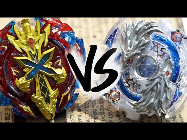 BATTLE: Lost Longinus .N.Sp VS Xeno Xcalibur .M.I - Beyblade Burst!