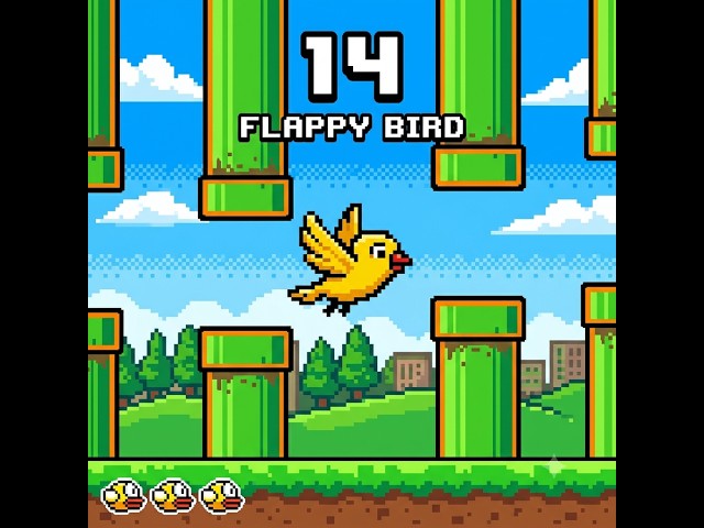Create a flappy bird game in 5 minutes!
