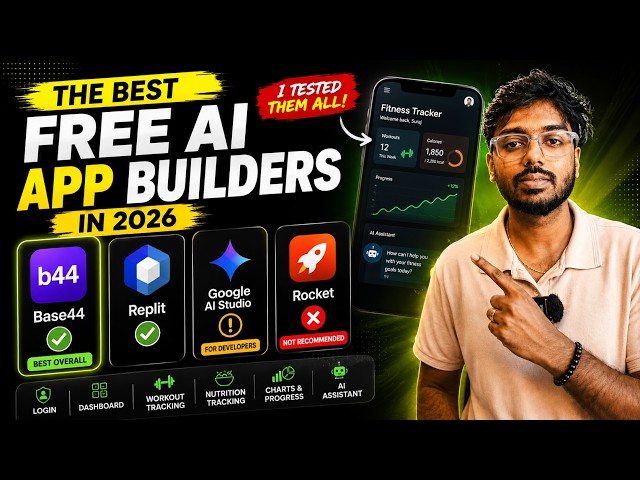 Top Free AI App Builders in 2026: Base44 vs Replit vs Google AI Studio